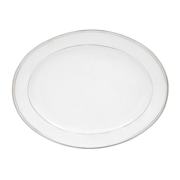 Oval Platter 29cm Olympus Platine